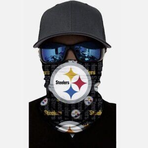 Pittsburgh Steelers NFL Football Neck Gaiter MASK scarf Baklava Breathable